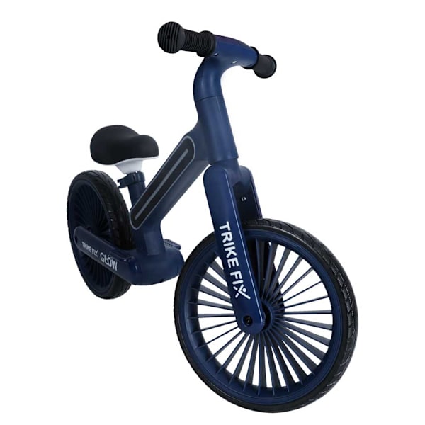 Balanscykel med LED för barn - Springcykel Mörkblå