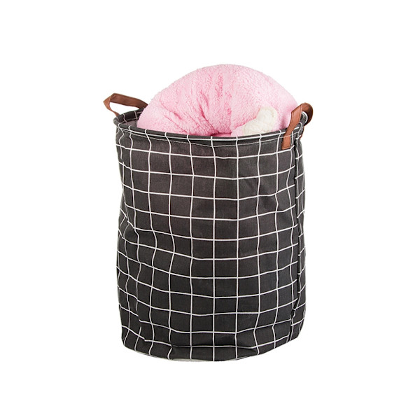 Hopfällbar Tvättkorg - 45L Vit