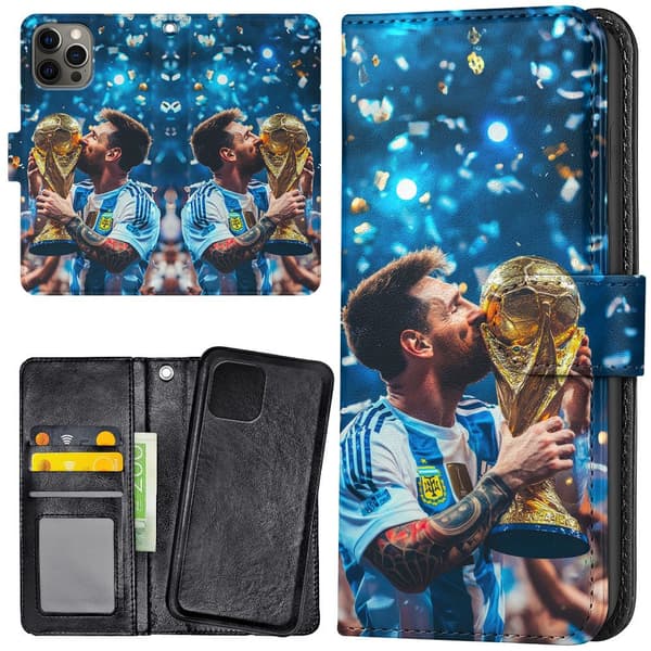 iPhone 13 Pro - Lommebok Deksel Messi