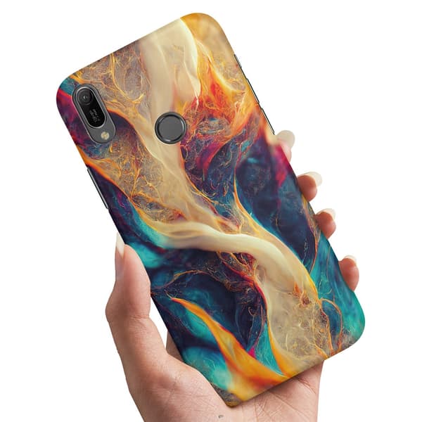 Deksel / Mobildeksel til Xiaomi Redmi Note 7 - Abstrakt Mønster
