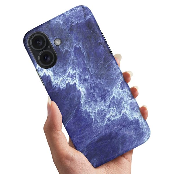 Skal / Mobilskal till iPhone 16 Plus - Marmor