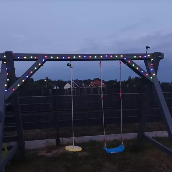 7m LED Girlang - Solcell