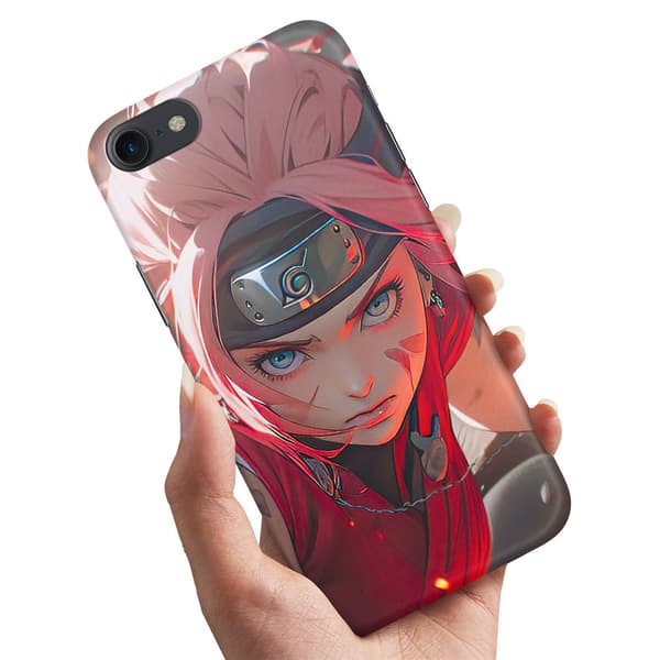 Cover / Mobilcover til iPhone 7 / 8 / SE - Sakura Naruto