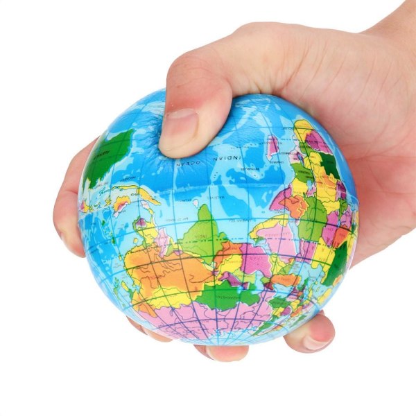 Stressball / Klemmball – Jordklode Multicolor