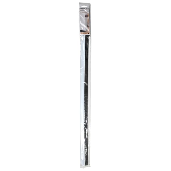 Tätningslist borste 100 cm PVC vit