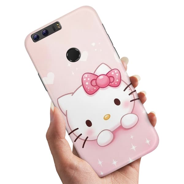 Deksel / Mobildeksel til Huawei Honor 8 - Kitty