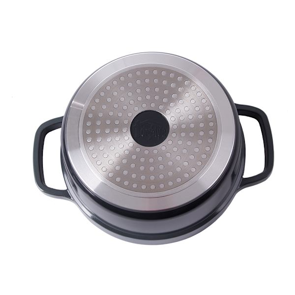 Gryta till Induktionshäll - 2,2L Grey
