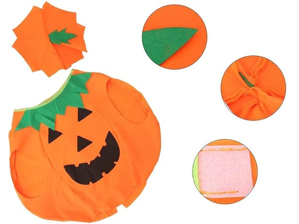 Halloween Pumpa Maskeraddräkt - Barn