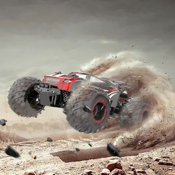 Radiostyrd Off-Road Bil / Truck - Välj färg! Red