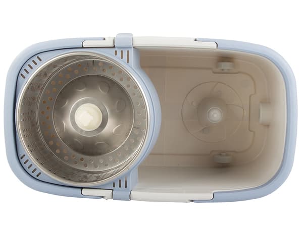 Roterande mopp 360 spin turbo hinksats mikrofiberdyna