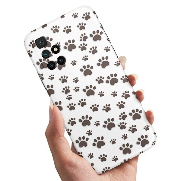 Xiaomi Redmi 10/2022 - Skal/Mobilskal Paw Pattern