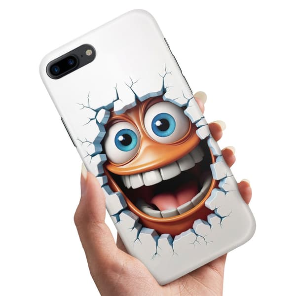 Skal / Mobilskal till iPhone 7 / 8 Plus - Emoji