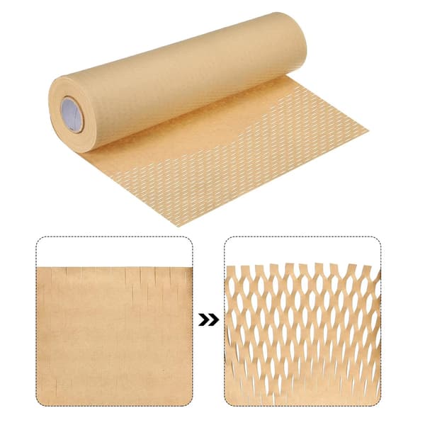 Honeycomb Kraftpapper – Skyddspapper för emballage 50cm x 10m