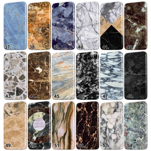 iPhone 11 Pro - Cover/Mobilcover Marmor MultiColor 12