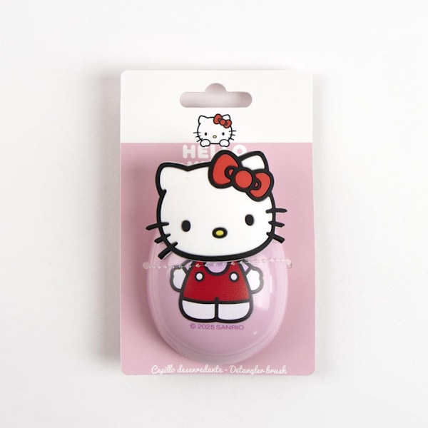 Hello Kitty Detangler 3D Hårborste 9 cm – Perfekt för Lätt Utredning av Hår!