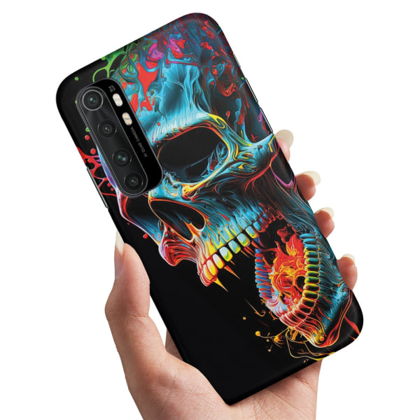 Xiaomi Mi Note 10 Lite - Deksel/Mobildeksel Skull