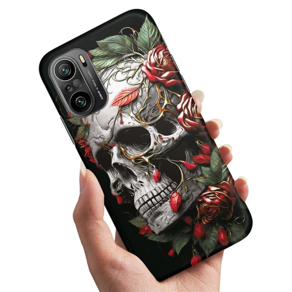 Xiaomi Mi 11i - Cover/Mobilcover Skull Roses