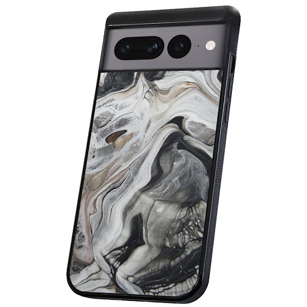 Google Pixel 9 Pro XL - Deksel/Mobildeksel Marmor