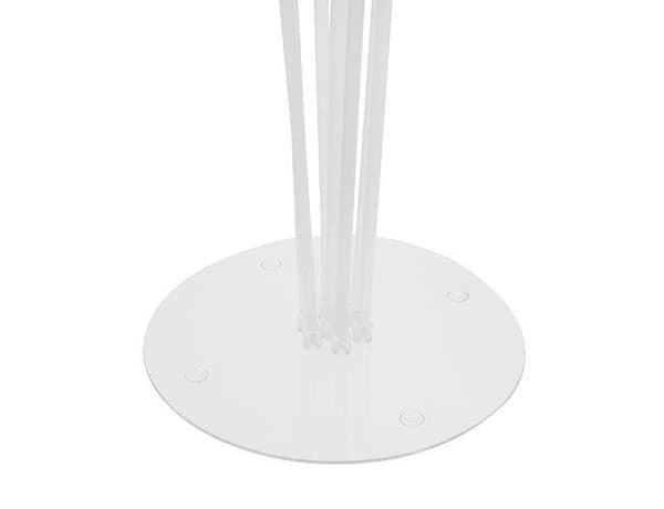 Ballonstativ / Stativ til Balloner - 70 cm - 7 holdere Transparent