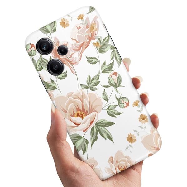 Deksel / Mobildeksel til Xiaomi Redmi Note 12 5G - Blomstermønster