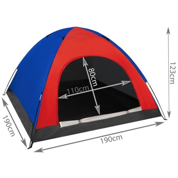 Tält / Campingtält - 2-4 personer