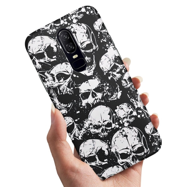 OnePlus 6 - Deksel/Mobildeksel Skulls