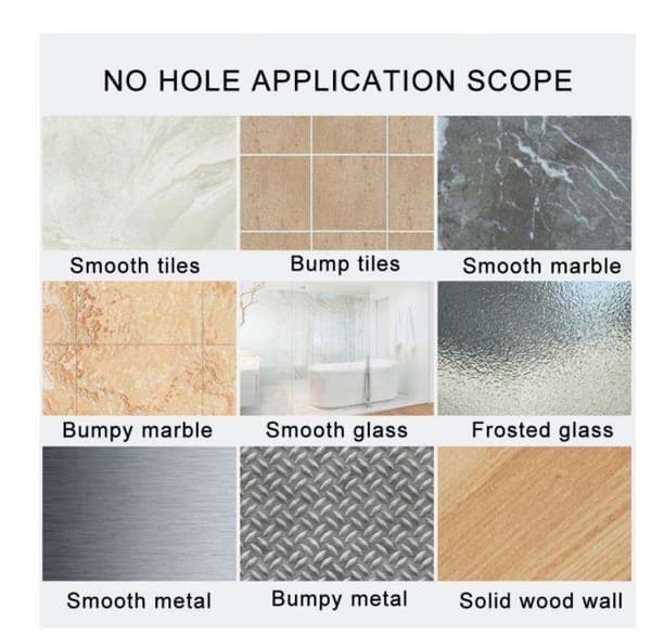 Kylpyhuonekoukut / Seinäkoukut / Metallikoukut - 2kpl Black