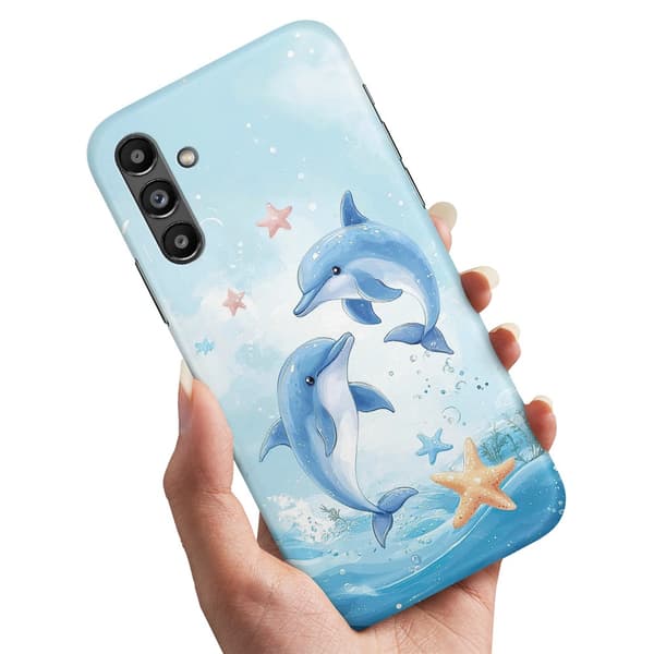 Deksel / Mobildeksel til Samsung Galaxy S24 Plus - Dolphins