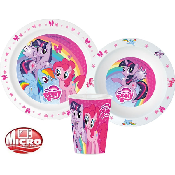 Mikroplastset med middagsservis - My Little Pony, kopp 260 ml