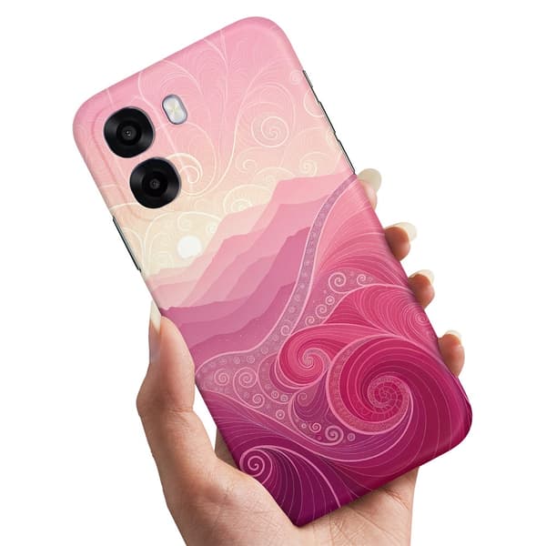 Deksel / Mobildeksel til Oppo A6x 5G - Pink Hills