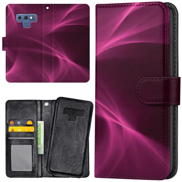 Samsung Galaxy Note 9 - Plånboksfodral/Skal Purple Fog
