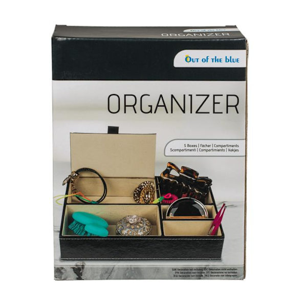 Organiserare med Fack / Småförvaring - Organisera - Organizer Black
