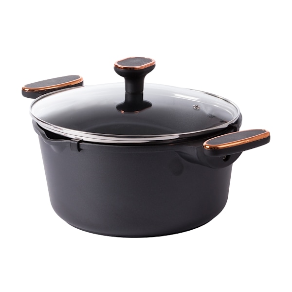 5L Kastrull med lock – Non stick beläggning – Induktionshäll