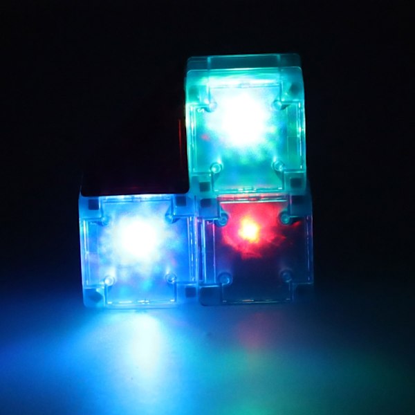 Magnetic Tiles - Magnetiska Brickor med LED - 32-delar