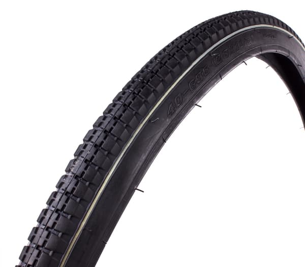 Cykeldäck 28 x 1 1/2 vit rand