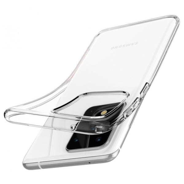 Samsung Galaxy S20 Ultra - Deksel/Mobildeksel - TPU Transparent