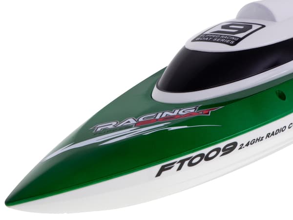 Radiostyrd Racing Båt / RC Motorbåt - FT009 Green