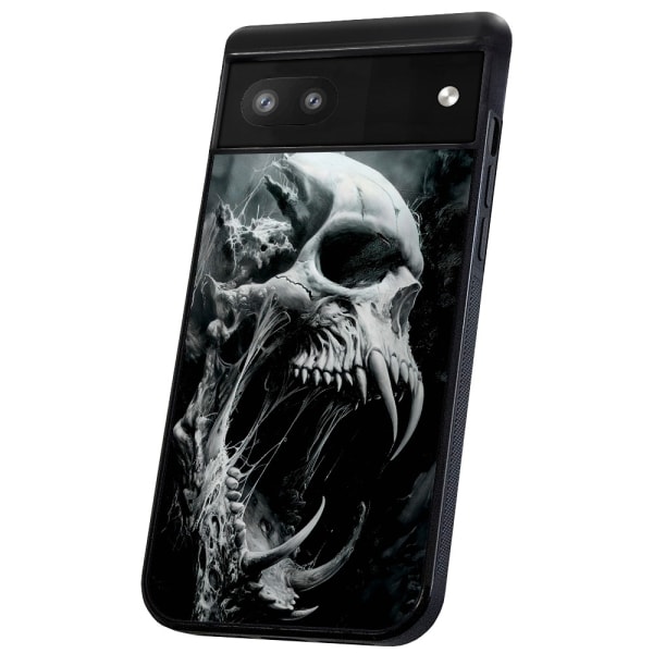 Google Pixel 6 - Cover/Mobilcover Skull