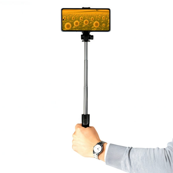 Selfiestang / Selfie Stick - iPhone/Android - Bluetooth Black