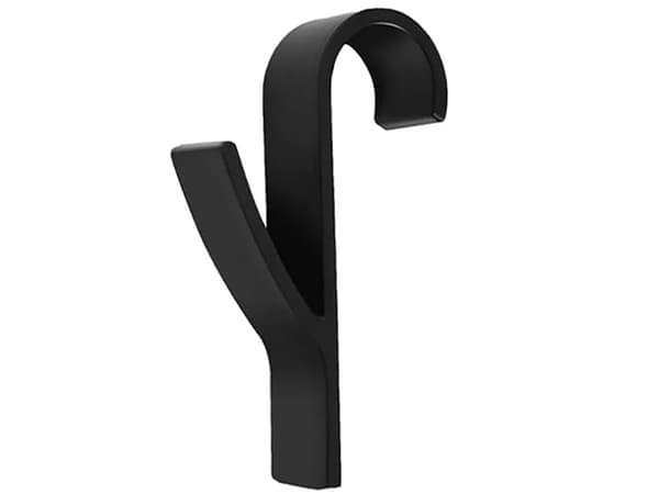Håndklædeholder / Badeværelseskrog - 2 stk. Black
