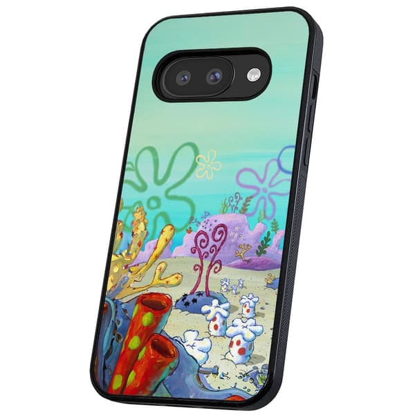 Google Pixel 9A - Deksel/Mobildeksel Svampebob
