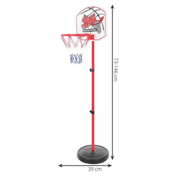 2-i-1 Basket & Pilbåge / Leksakspilbåge för Barn - Prickskytte