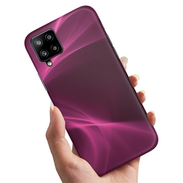 Samsung Galaxy A12 - Cover/Mobilcover Purple Fog