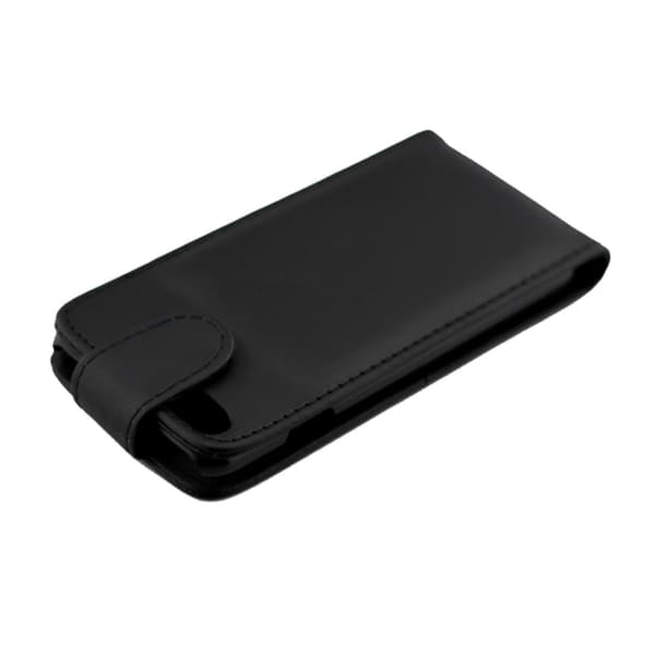 iPhone 7 & 8 Flipfodral med Kortfack - Svart Svart