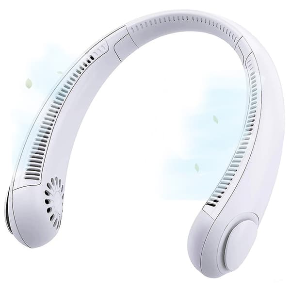 Halsvifte – Bærbar handsfree vifte White