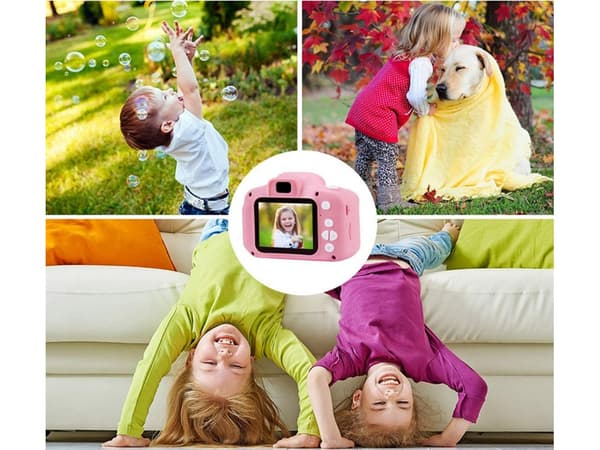 Digitalkamera / Kamera for Barn – Barnekamera Pink