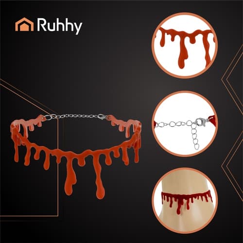 Blodigt Halsband - Halloween