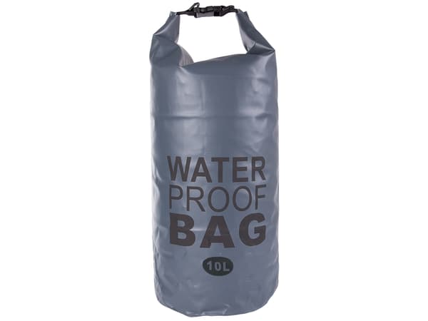 Vattentät Påse / Vattenpåse - Vattenförvaring - 10 liter grå