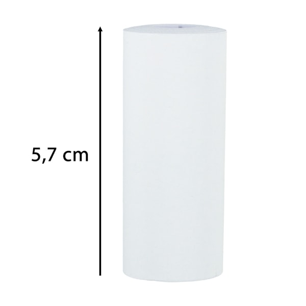 Termopappersrullar Miniskrivare - 57mm x 4,5m - 5 st