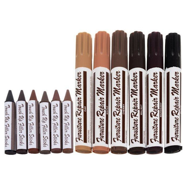 Reparationspen til Møbler - 12-Pak Multicolor